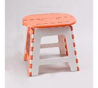 YZMJXNYY Sedie Pieghevoli da Interno, Sdraio da Spiaggia, Non Richiede Installazione, Si Piega in un Secondo, Adatta for Asili, Bancarelle Lungo La Strada, Pesca, Lavanderia(Orange,Small)