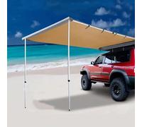 YZMJXNYY Tendalino Laterale per Auto Retrattile, Tenda da Sole, Parasole per Auto,Tenda da Tetto Auto,Tendalino Camper, PU2000 Mm UV50+ Impermeabile,per SUV/Camion/Furgone(2.5x2.5m/98.4x98.4in)