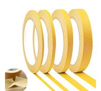 YzmrBdqc 4 rotoli di nastro adesivo per pittura, nastro decorativo con larghezza di 5/8/10/12 mm, nastro adesivo per pittura, scrittura e progetti fai da te