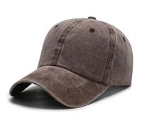 YzoTek Berretto da Baseball in Tinta Unita Lavato - Cappello in Cotone Regolabile retrò Berretto da Golf Vintage Non Strutturato per Uomo Donna