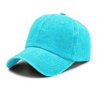 YzoTek Berretto da Baseball in Tinta Unita Lavato - Cappello in Cotone Regolabile retrò Berretto da Golf Vintage Non Strutturato per Uomo Donna