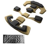 Yzpacc Cuscinetti per Casco Tattico, universale sostituzione casco interno memoria schiuma imbottitura protettiva Mat per ACH MICH FMA EXF moto casco