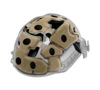Yzpacc Cuscinetti per Casco Tattico, universale sostituzione casco interno memoria schiuma imbottitura protettiva Mat per ACH MICH FMA EXF moto casco