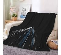 YZQGLHP Coperta Casa Coperte Architettura Coperta Letto Singolo Calore Morbida, Coperte Divano fluffy Flanella 180x200 cm per Tutte Le Stagioni