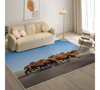 YZQGLHP Tappeto Cammello Battriano, Tappeti Autostrada, Tappeto Ingresso Interno 140x200 cm Tappetino Antiscivolo Lavabile Morbido a Pelo Corto per Cucina, Salotto, Arredamento Casa