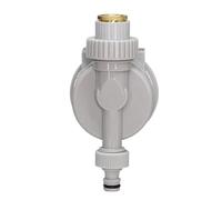 YZQOZKJH Sistema di Controllo dell'irrigazione con Timer Solare for Acqua, valvola solenoide for irrigazione, Timer Impermeabile a Risparmio energetico(E-Rain)