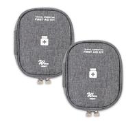 YZROHYI 2 Pezzi Borsa Medicinali da Viaggio,Kit Pronto Soccorso Bambini,Porta Medicine da Borsa Piccolo,Borsas Pronto Soccorso Vuota,First Aid Bag Portatile,Medicine Bag Travel per Ufficio Campeggio