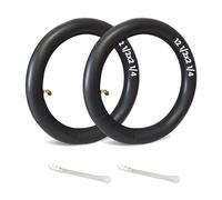 YZROHYI 2 Pezzi Camera D'Aria Passeggino 12 1/2 X2 1/4,Camera D'Aria Monopattino di Ricambio,Cameras D Aria Rinforzata Antiforatura con 2 Leve di Montaggio,Doppio Spessore Ruote per Passeggini