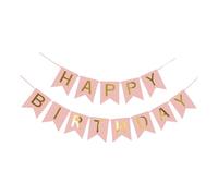YZROHYI Bandierine Buon Compleanno 16x20 CM,Striscione Buon Compleanno da Appendere,Festone Happy Birthday Banner di Carta,Festoni Happy Birthday Decorazioni,Addobbi per Feste di Compleanni Versatili