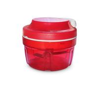 YZROHYI Tritatutto Manuale Tritaverdure,Trita Cipolla A Mano con Cavo A Corda,Robottino Tritatutto da Cucina Manuale,Chopper Vegetable Cutter,Sminuzza Verdure Frullatore,Tritatutto Cipolle - Rosso