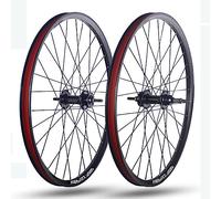 YZSMD Berretto Mountain Bike Set da 26 Pollici di Bordo Freno Freno sigillati Cuscinetti Supporto 6/7/8/9 Speed Rotante a Ruota Libera Attraverso la Ruota dell'assale Set Anteriore da 100 mm