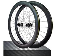 YZSMD Set di Ruote per Bici da Road da 700c, Blocco Centrale in Fibra di Carbonio Attraverso ASSE da 50 mm a Disco Cuscinetti a Freno sigillati Hub 1720G Tire 23C/45C ), Ulterioriweblabs