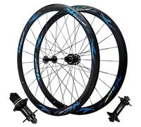 YZSMD Wheelset da Bici da Strada da 700c 40 mm in Lega di Alluminio v Freno Anteriore e bicchiera Posteriore Ruota Ibrida/Montagna 24h 24h per 7-11 velocità ), ulterioriweblabs