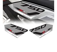 YZTAC Decalcomania Moto in PVC per Honda X-ADV 750 2017-2020 2018 2019 Kit Adesivi di Protezione (Color : Grey)
