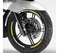 YZTAC Decalcomanie per Moto per Honda PCX 125 150 Strisce Adesive Riflettenti per Ruote (Color : 2)