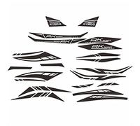 YZTAC Moto per KYMCO AK550 AK 550 Body Carenatura Adesivo Logo Decalcomanie Protector Decal (Color : 4)