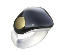 yztju Anelli Intelligenti per Uomini - Anello Wireless Ricaricabile, Anello di Impermeabile alla, Bancone Elegante, Dispositivo di Conteggio delle Preghiere, Accessorio Indossabile Compatto