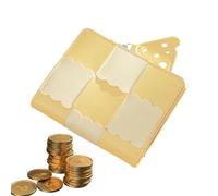 yztju Cambiare Portafoglio, Portamonete,Sacchetto di Cambiamento con Cerniera - Portachiavi alla, Tasca per Monete per Carta di Credito, Chiave d'identità, Casco, Rossetto, giallo, Se référer au