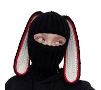 yztju Cappello Cappelli Orecchie Lunghe Di Coniglio Carino, Cappello Orecchie Di Coniglio A Maglia Per Uomini,Cappello Lungo Orecchie Cappelli A Maglia Inverno Cappello Di Coniglio | Cappello Con