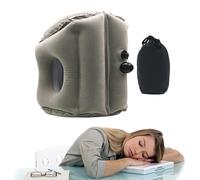 yztju da collo gonfiabile - per aeroplano Cuscini nudi, cuscini da viaggio gonfiabili per aerei, sonnellini sui treni, auto