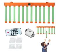 yztju Gioco di allenamento alla reazione - Gioco di cattura di bastoncini, gioco di sfida per le mani addominali | Gioco di bastoncini di caduta ricaricabili ultra confortevoli da 1500 mAh, giochi