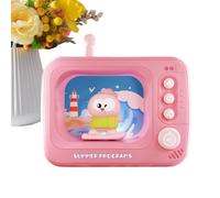 yztju Macchina delle Storie per Bambini | Gioco Educativo Interattivo E Portatile,Macchina per Storie Educativa - per Ragazzi Ragazze Genitori Bambini Casa Scuola Camera da Soggiorno