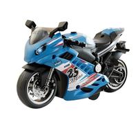yztju Motorrad-Spielzeugbausatz, Motorrad-Modellbausatz-Set | Sound Light Toy Set Modellbausatz - Freundliches Sie unvergessliche ErinnerungenMotorrad Rückzugsmotor für, Mädchen, Kinder, Erwachsene