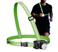 yztju Night runningLight - 1000lm Rechargeable Chest Led Lamp, 90 Degree Adjustable Light for runningWalking Safety Hiking Cycling Bike Camping Work Jacket | Early Morning, Dog Walking Safety Site