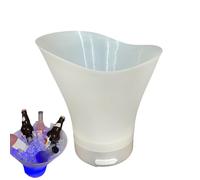 yztju per Ghiaccio, ghiacciato radiante 7L | colorato radiatore Luminoso, di Vino Leggero a LED Impermeabile con Altoparlante Wireless Integrato per Club/casa/Bar