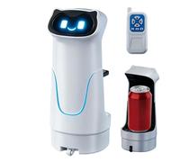 yztju Robot Giocattolo Interattivo - Giocattoli Robotici Educativi Intelligenti,Robot RC per Consegna Cibo,Per Casa Stanza Dei Giochi Feste Vacanze Scuola Asilo Uomini Donne Ragazzi Giovani