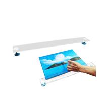 yztju -Schiefe Brücke, Malerei Handauflage Schiefe Brücken - Transparenter Armständer ie Ihrer Zeichnung Acryl, verstellbar, für Maler, Studenten, Lehrer, Schubladen