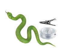 yztju Serpente creativo, decorazione del ripieno 'interno, accessorio del serpente leggero, giocattolo del ripieno divertente, ornamento del serpente di Halloween, per ripieno multiuso