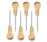 Yzurbu 6pcs Ice Pick for Breaking Ice Stainless Steel Ice Pick Tool w