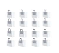 yzw6688 Compatibile con gli accessori del sacchetto for la polvere S8 Compatibile con i pezzi di ricambio S7 Pro Ultra / Q7 Max+ / S7 MaxV Ultra / S8 pro ultra (Color : 16pcs)