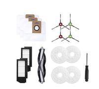 yzw6688 Sacchetti for la polvere compatibili con X1 OMNI TURBO Sacchetti sporchi for rifiuti Robot Aspirapolvere Pezzi di ricambio Accessori di ricambio (Color : 15PCS)
