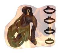 YZWDQYHDYS Gabbia protettiva di seconda generazione leggera e traspirante per uomo, set confortevole -A10IT (Nano 31mm)