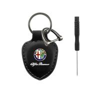 YZWDSFP Auto Portachiavi per Alfa Romeo GTV Mito Spider Stelvio Tonale, Portachiavi Auto di Ricambio, Alta qualità con Logo Auto Portachiavi per Uomini e Donne Accessori Auto Famiglia,A-OneSize