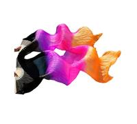 YZWHKJ Fan Veils Danza del Ventre Ventaglio in Seta da Ballo in filamento di sfumato Fatto a Mano può Essere Personalizzato(As picture-10,180x90cm Real Silk)