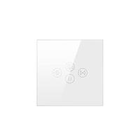 YZWHKJ Interruttore Tapparelle WiFi Interruttore della Luce della Tenda del tapparelle del Rullo WiFi per Il Lavoro Elettrico delle Tende motorizzato Interruttore WiFi per Tenda (Color : White)