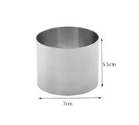 YZWHKJ Tortiera Cerniera,Tortiera Apribile Stampo for Torta Rotonda in Acciaio Inox, Stampo for Torta in Metallo, Stampo for Torta in Metallo(7cm-2.75 inch)