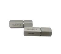 YZWRWRMKTB 1 valvola unidirezionale ad alta pressione da 3/8" BSPP in acciaio inossidabile, 70 Mpa, filettatura femmina DN10, valvole di ritegno