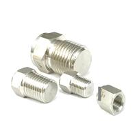 YZWRWRMKTB 1PC 3/8" NPT Male End cap Hex SUS316 Stainless Steel Pipe Fitting