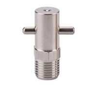 YZWRWRMKTB 2pcs 1/2" BSPP Nickel Plated Brass Pin Type Hook Grease Zerk Nipple Fitting Boat