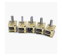 YZWRWRMKTB 5 pezzi/lotto N20 Riduttore di velocità completamente in metallo Riduttore di velocità elettronico Parti Doppio albero piatto Rapporto di trasmissione: 1: 298 Fai da te N20