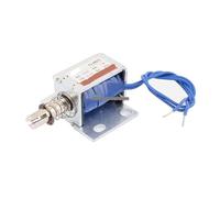 YZWRWRMKTB Fj-0837c jenis Push Pull DC elektromagnet, Magnet Solenoid 10 mm 800 g DC 12 V 1.2A