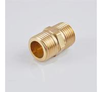 YZWRWRMKTB G1/2 Copper Pipe Fitting 1/2" Male To Male Threaded Connector Shower Hose Extender Accessories, 2 Way,20mm
