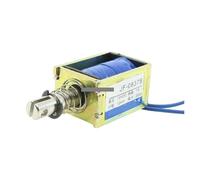 YZWRWRMKTB JF-0837B DC 12V 1A Tipo Push Pull Valvola a telaio aperto Solenoide elettromagnetico 10mm 2N 0,4LB