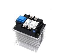 YZWRWRMKTB Single Phase AC Voltage Regulator Relay Module with Heat Sink 220V 380V 60A 80A Enhanced Isolation Power Stabilizer DTY(80A,220V)