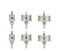 YZWRWRMKTB TCT Drill Bit 5A Carbide Tip Hole Saw 12-120mm Drill Bit Set Hole Saw Cutter for Stainless Steel Metal Alloy Drilling 1Pcs(19.5mm)