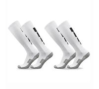 YZWZZXC Calzini da Scherma Cotone Ispessito, Attrezzatura da Scherma, Antiscivolo, Spessi, Aderenti, per Schermidori e Schermitrici(White,S)